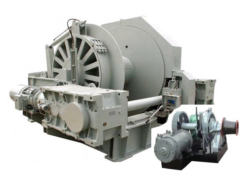 船用絞車、絞盤、起錨機、絞纜機